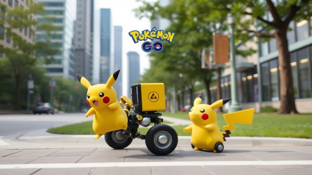 Niantic用《精灵宝可梦GO》玩家数据训练送货机器人